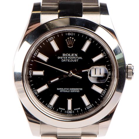 rolex oyster steel watch case